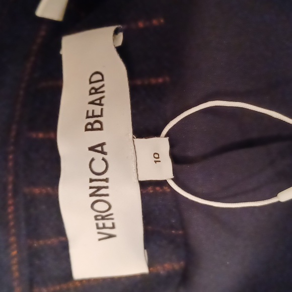 Veronica Beard Tyra Navy Pinstripe Dickey Jacket NWT - Picture 6 of 14